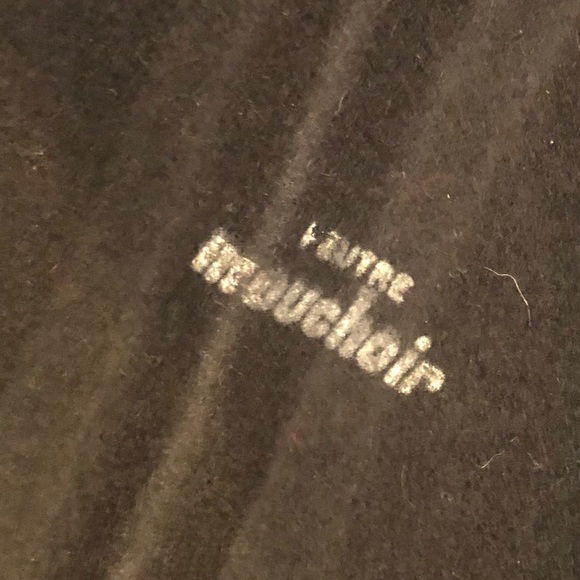 Vintage wool felted hat with feather - Picture 9 of 11